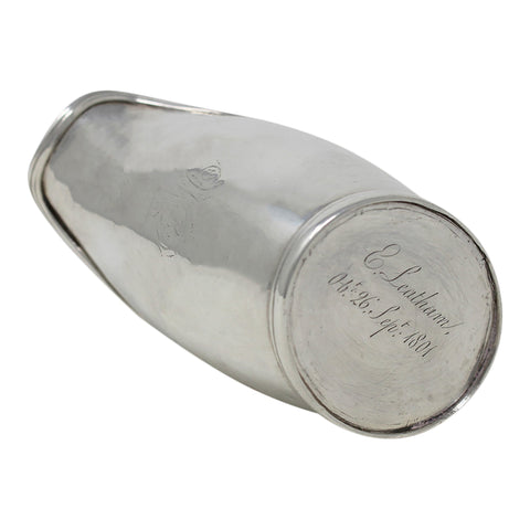 1798 Antique George III Era Sterling Silver Cream Jug Silversmith Thomas Meriton London Hallmarks