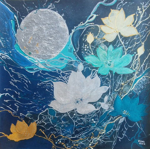 INÈS ROUISSI - LOTUS BEYOND THE MOON