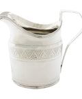 1800 Antique George III Era Sterling Silver Cream Jug Silversmith Solomon Hougham London Hallmarks