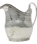 1801 Antique George III Era Sterling Silver Cream Jug Silversmith Stephen Adams I London Hallmarks