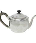 1802 Antique George III Era Large Sterling Silver Tea Pot Silversmiths Robert Hennell I & Samuel Hennell London Hallmarks