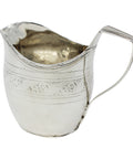 1802 Antique George III Era Sterling Silver Cream Jug London Hallmarks