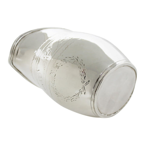 1802 Antique George III Era Sterling Silver Cream Jug London Hallmarks