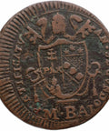 1802 ½ Baiocco Papal States Pius VII Coin