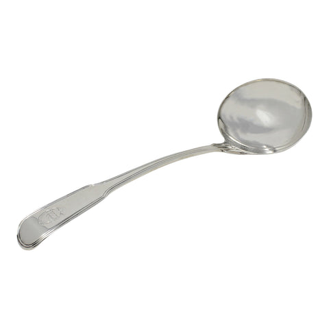 1803 Antique George III Era Sterling Silver Sauce Ladle Silversmiths Solomon Hougham London Hallmarks