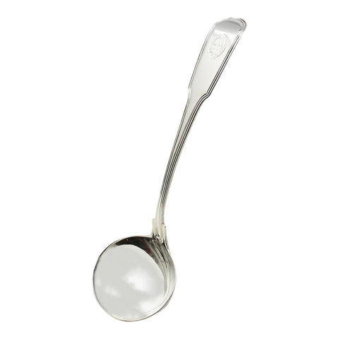 1803 Antique George III Era Sterling Silver Sauce Ladle Silversmiths Solomon Hougham London Hallmarks