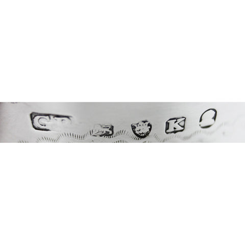 1805 Antique George III Era Sterling Silver Cream Jug Silversmith George Burrows London Hallmarks