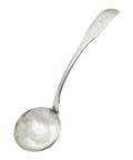 1807 Antique George III Era Sterling Silver Sauce Ladle Silversmith William Eley & William Fearn London Hallmarks