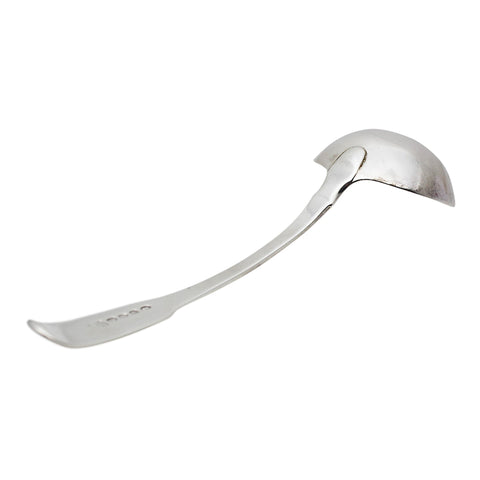 1807 Antique George III Era Sterling Silver Sauce Ladle Silversmith William Eley & William Fearn London Hallmarks