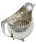 1808 Antique George III Era Large Sterling Silver Cream Jug Silversmith Thomas Watson Sheffield Hallmarks