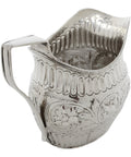 1809 Antique George III Era Sterling Silver Cream Jug Silversmiths John Hutson London Hallmarks