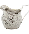 1809 Antique George III Era Sterling Silver Cream Jug Silversmiths John Hutson London Hallmarks