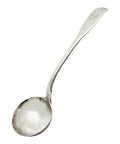1811 Antique George III Era Sterling Silver Sauce Ladle Silversmith William Eley, William Fearn & William Chawner London Hallmarks