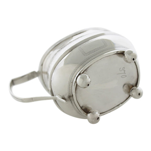 1812 Antique George III Era Sterling Silver Cream Jug Silversmith Thomas Wallis (II) & Jonathan Hayne London Hallmarks