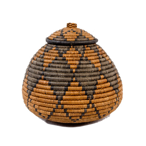 Zulu Ukhamba – traditioneller Korb TR88