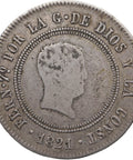 1821 SR 10 Reales Spain Coin Ferdinand VII Madrid Mint