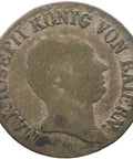 1823 6 Kreuzer Maximillian I Joseph Bavaria Germany State Coin