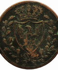 1826 1 Centesimo Carlo Felice Coin United Provinces of Central Italy Italian states