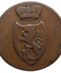 1827 3 Pfennigs Reuss - Greiz Germany Coin Henry XIX