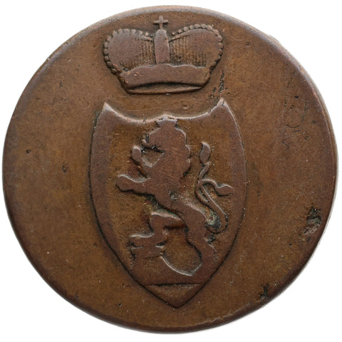 1827 3 Pfennigs Reuss - Greiz Germany Coin Henry XIX