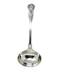 1831 Antique William IV Era Kings Pattern Sterling Silver Sauce Ladle Silversmith William Theobalds London Hallmarks