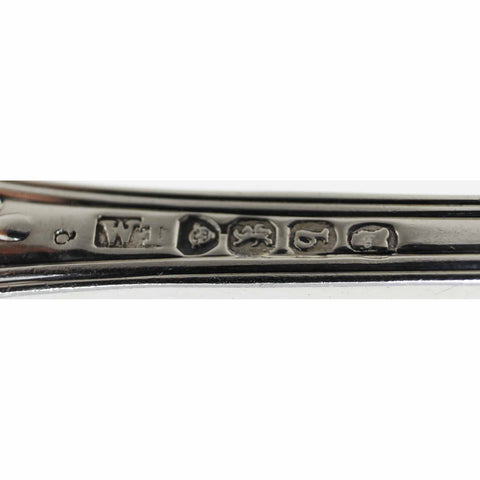 1831 Antique William IV Era Kings Pattern Sterling Silver Sauce Ladle Silversmith William Theobalds London Hallmarks