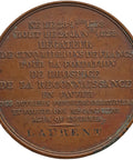 1834 Michel Brézin Commemorative France Medal Rogat Emile