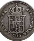 1836 10 Grana Kingdom of the Two Sicilies Ferdinando II Coin