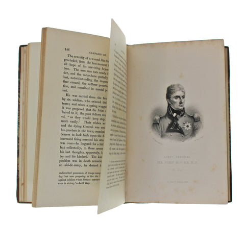 1839 Antique Book Victories Of The British Armies in 2 Vol Richard Bentley, London