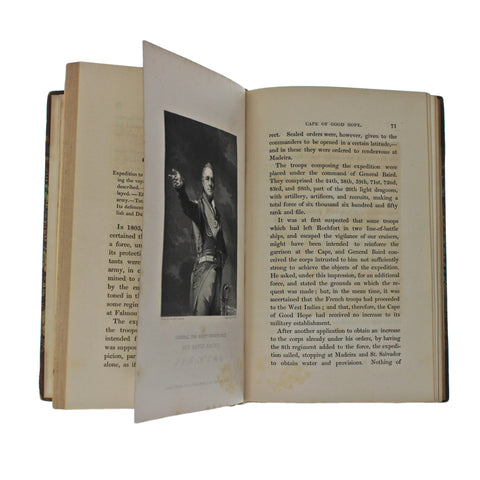 1839 Antique Book Victories Of The British Armies in 2 Vol Richard Bentley, London