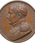 1840 Napoleon Memorial France Medal - Sainte - Hélène