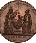 1841 Medal Louis - Philippe France Baptism of the Count of Paris