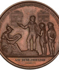 1842 Medal Louis - Philippe France Establishment of Primary Schools