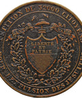 1844 Antique Switzerland Medal Canton De Vaud Petition