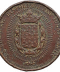 1844 Vicomte de Chateaubriand Commemorative Medal France