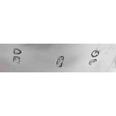 1857 Antique Victorian Era Sterling Silver Cream Jug Silversmith Francis Higgins II London Hallmarks