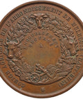 1870 Napoleon III Agricultural Society Medal - Mulhouse (Haut - Rhin)