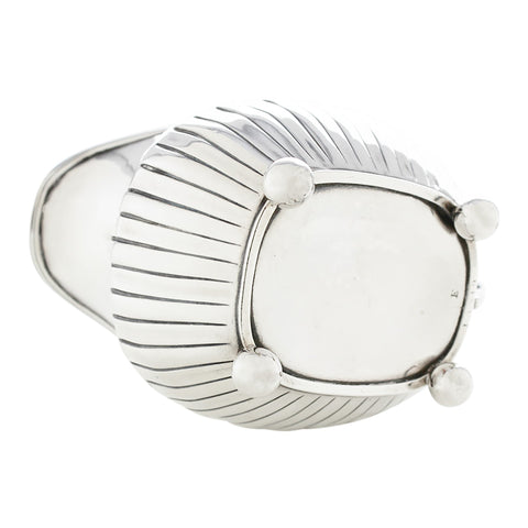 1877 Antique Victorian Era Sterling Silver Cream Jug London Hallmarks