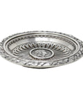 1883 Antique Victorian Era Sterling Silver Decorative Dish Silversmiths Louis Dee London Hallmarks
