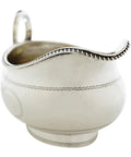 1884 Antique Victorian Era Sterling Silver Cream Jug Silversmith John Aldwinckle & Thomas Slater London Hallmarks