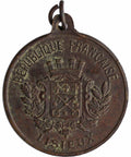 1886 Lisieux Firefighters' Brigade (Sapeurs - Pompiers) France Medal