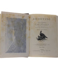 1887 Antique Book The Badmington Library Shooting, Sports and Pastimes in 2 Vol