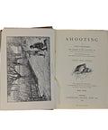 1887 Antique Book The Badmington Library Shooting, Sports and Pastimes in 2 Vol