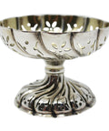 1888 Antique Victorian Era Pierced Bonbon Dish Silversmith George Fox London Hallmarks