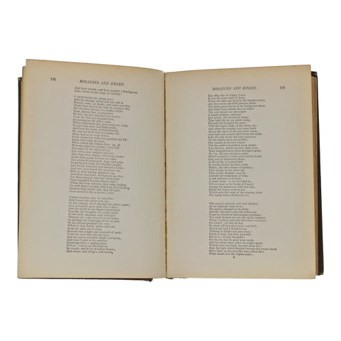 1888 Antique Book The Poetical Works of Percy Bysshe Shelley Publisher: Frederick Warne & Co