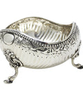 1889 Antique Victorian Era Sterling Silver Bowl George Aldwinckle London Hallmarks