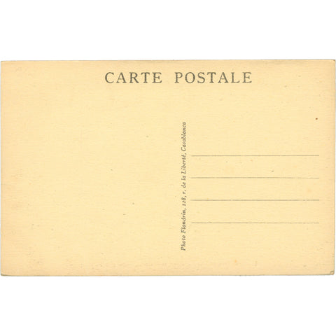 1889 Marrakesch, Marokko La Koutoubia Postkarte