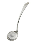 1890 Antique Scottish Victorian Era Sterling Silver Sauce Ladle Silversmith William Sturrock Glasgow Hallmarks