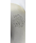 1890 Antique Scottish Victorian Era Sterling Silver Sauce Ladle Silversmith William Sturrock Glasgow Hallmarks