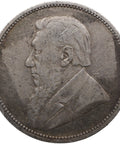 1892 2 Shilling South Africa Coin ZAR Paul Kruger Berlin Mint